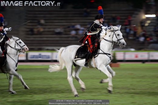 2016-06-17 Milano 061 Carosello Carabinieri a cavallo